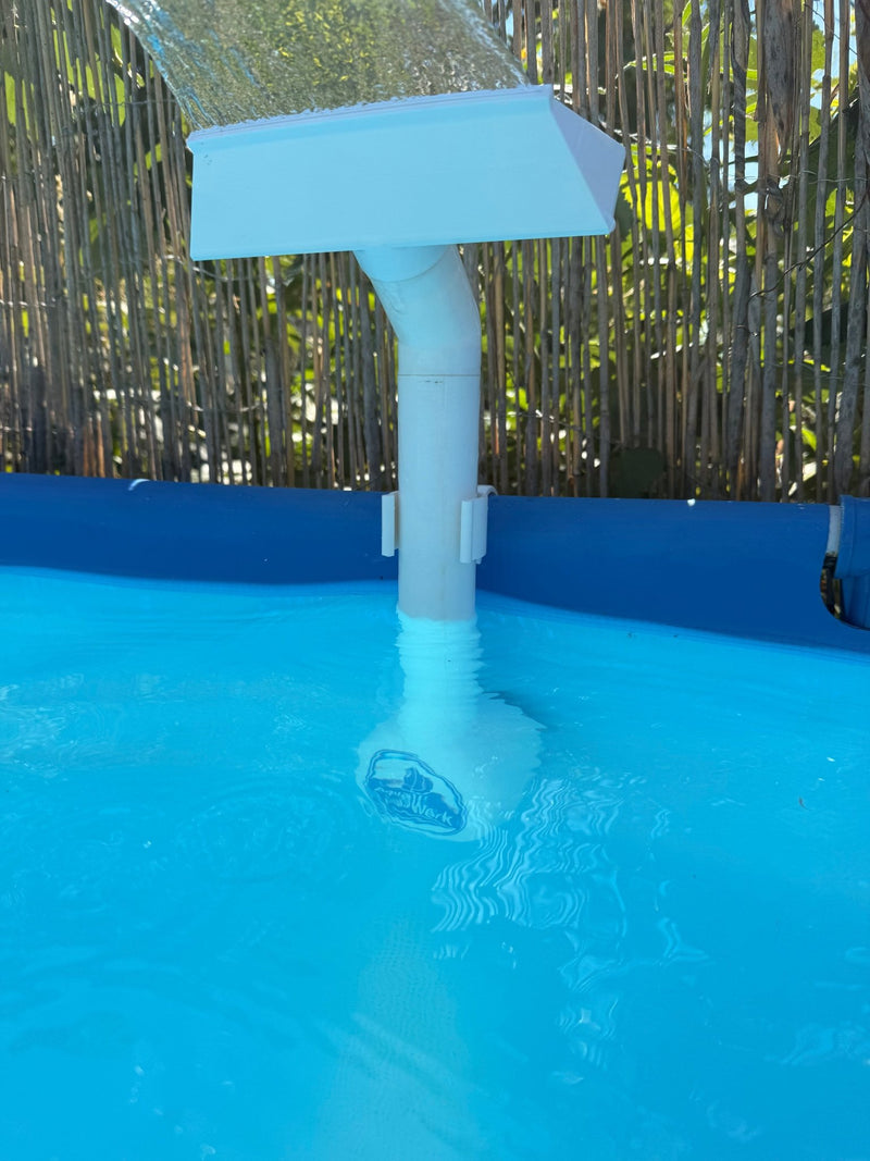 Laden Sie das Bild in Galerie -Viewer, AquaWerk FlowJet – Fontänen‑Aufsatz für Bestway &amp; Intex Pools - CacheWerk

