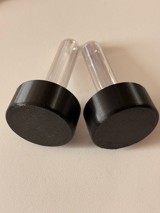 Bundle 2x Geocaching Pfostenkappe 60mm – Getarntes Versteck mit PETlingen | Wetterfest & unauffällig