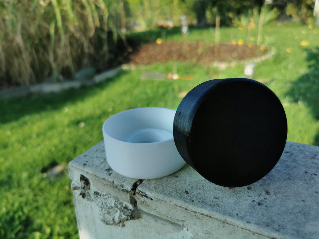 Geocaching Pfostenkappe 60mm – Getarntes Versteck für PETlinge | Wetterfest & unauffällig