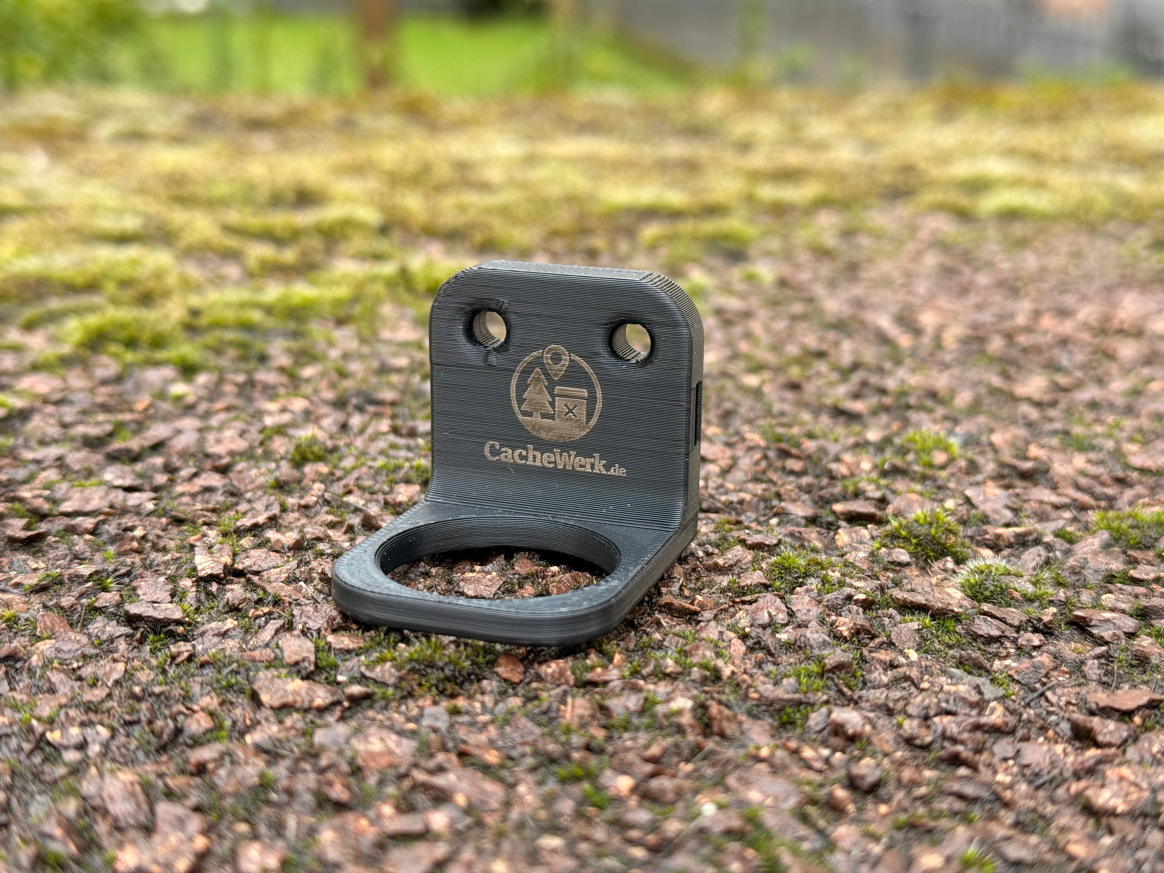 PETling-Halter Nr. 2 - zum Einhängen für gerade Montage - 2 Stück