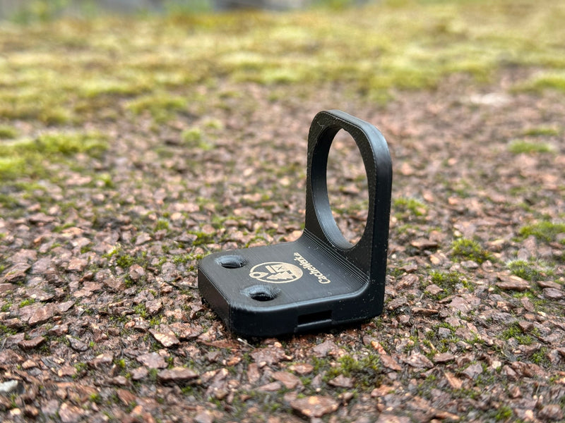 Load image into Gallery viewer, PETling - Halter Nr. 2 - zum Einhängen für gerade Montage - 2 Stück - CacheWerk
