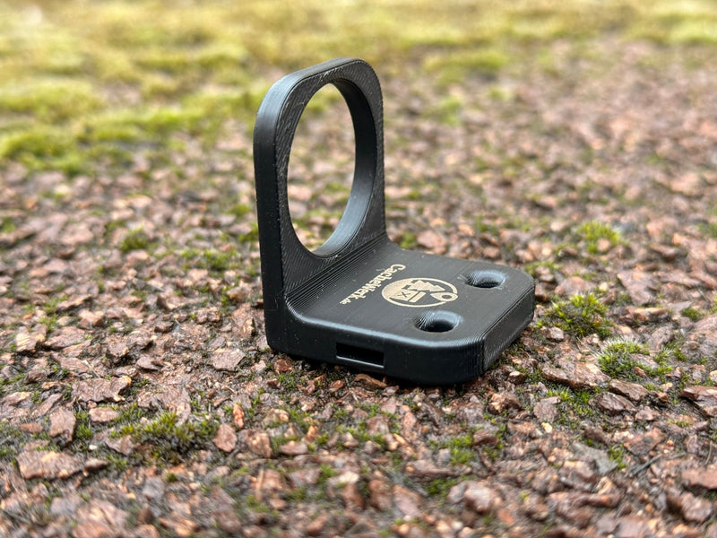 Load image into Gallery viewer, PETling - Halter Nr. 2 - zum Einhängen für gerade Montage - 2 Stück - CacheWerk
