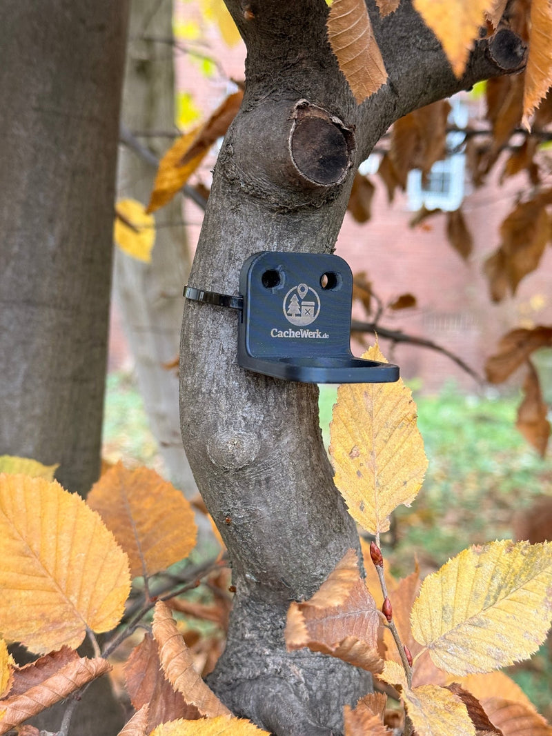 Load image into Gallery viewer, PETling - Halter Nr. 2 - zum Einhängen für gerade Montage - 2 Stück - CacheWerk
