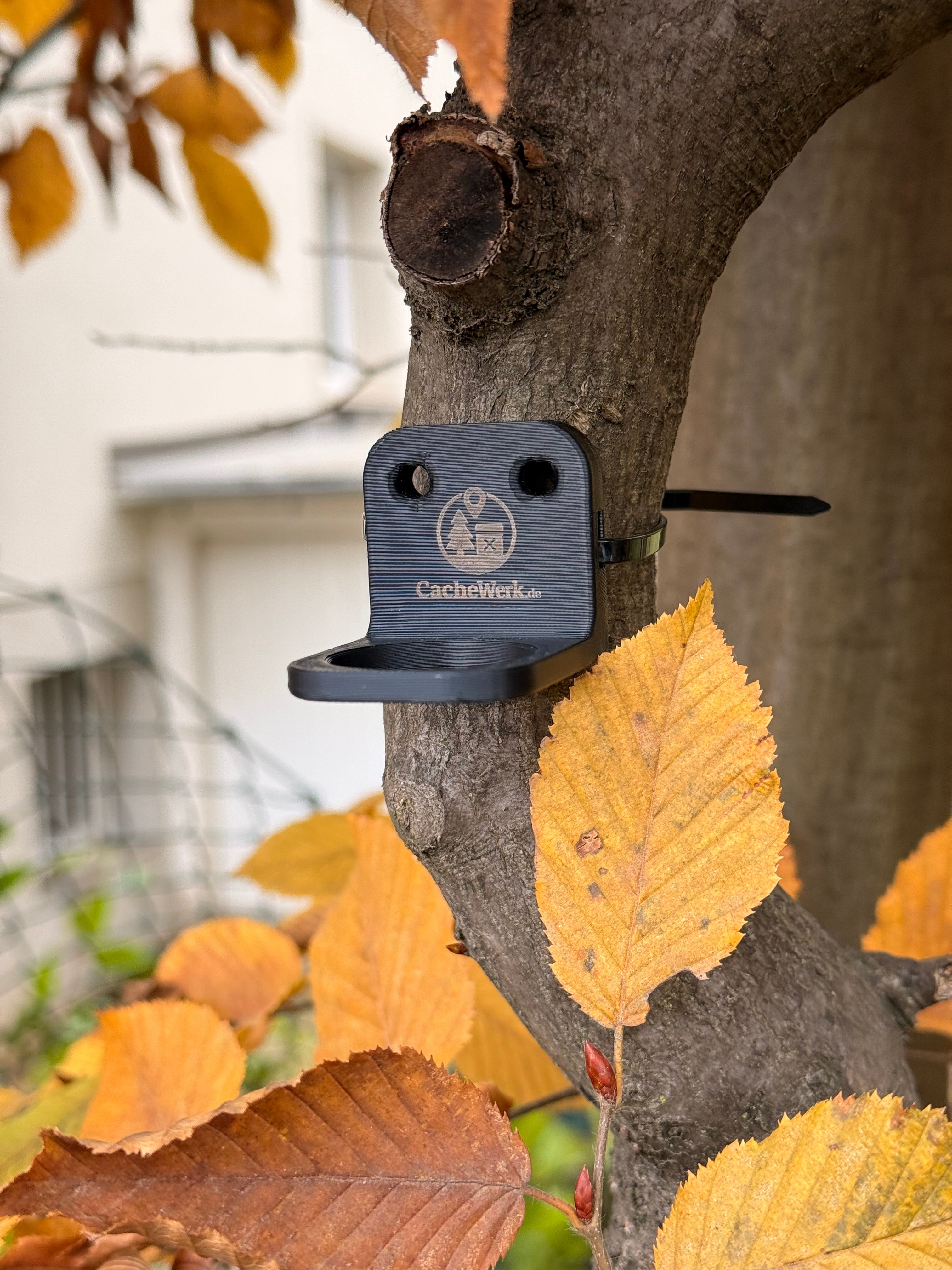 PETling-Halter Nr. 2 - zum Einhängen für gerade Montage - 2 Stück