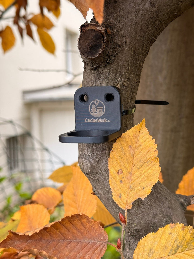 Load image into Gallery viewer, PETling - Halter Nr. 2 - zum Einhängen für gerade Montage - 2 Stück - CacheWerk
