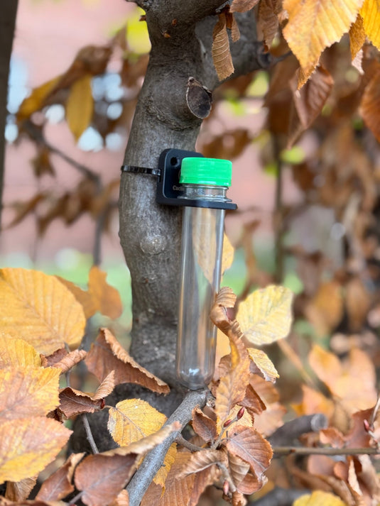 PETling - Halter Nr. 2 - zum Einhängen für gerade Montage - 2 Stück - CacheWerk