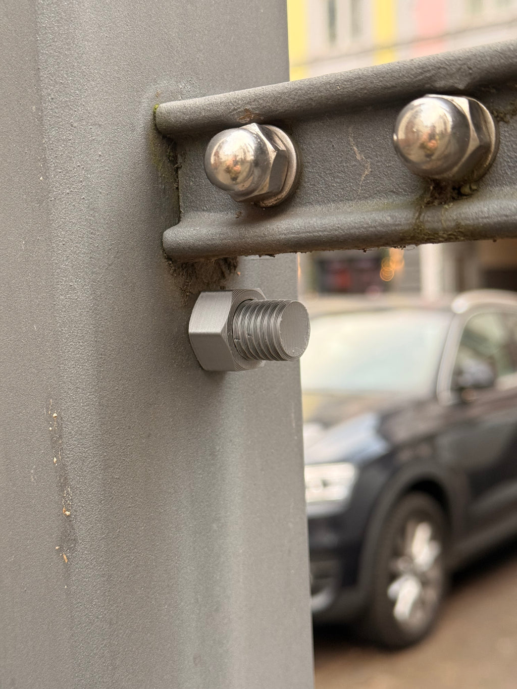 3D‑gedruckte Schraube mit Geheimfach & Magnet | 2 Stück | Geocaching Versteck | Tarnversteck Outdoor | Nano Cache | Magnetisch | CacheWerk