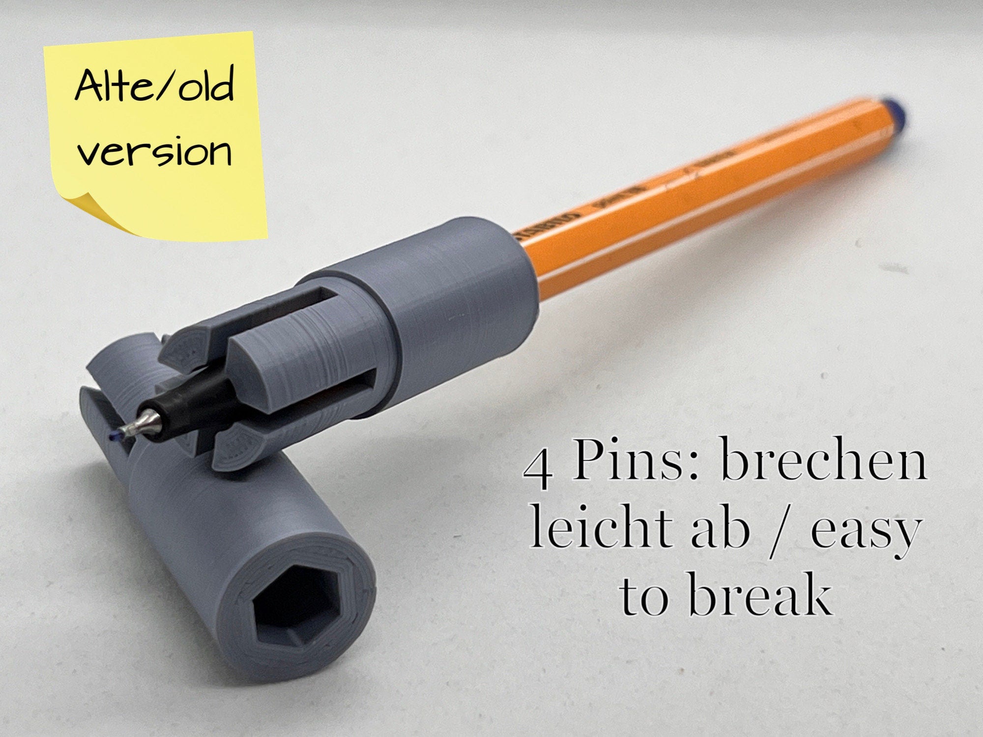 2x - Adapter Stabilo 88 / 68 für Cricut Maker / Air / Explorer - 2 Stück - Zubehör - verbesserte Version