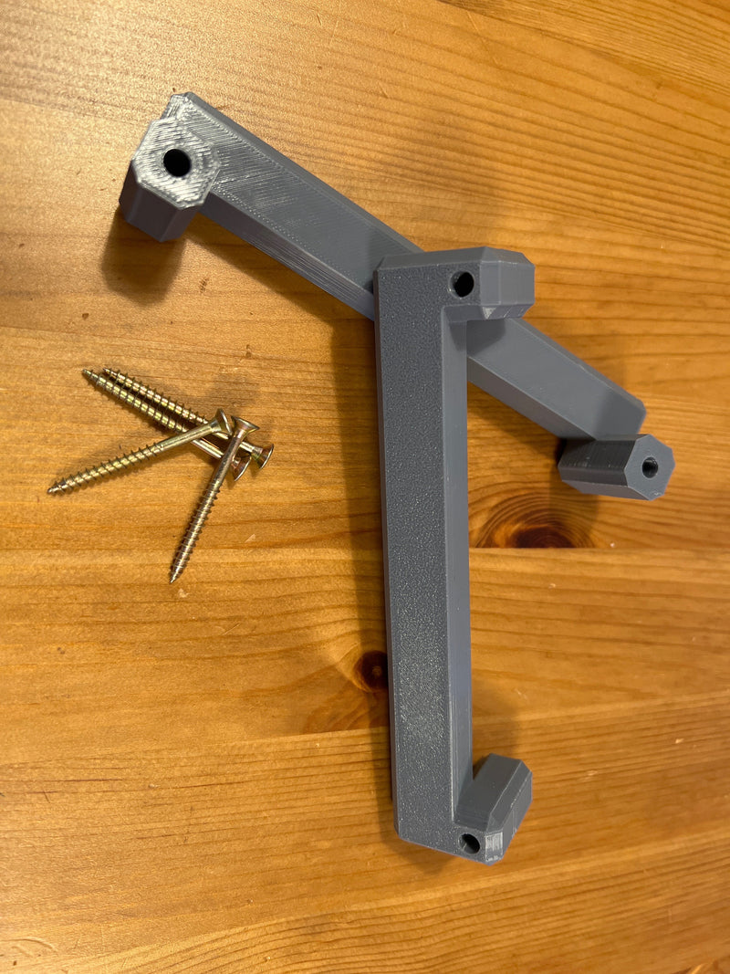 Load image into Gallery viewer, Halterung Ikea Trofast Kisten unter Tischen, toller Ikea Hack, passt auch an Regalböden, perfekt für den Lack Tisch, inklusive Schrauben
