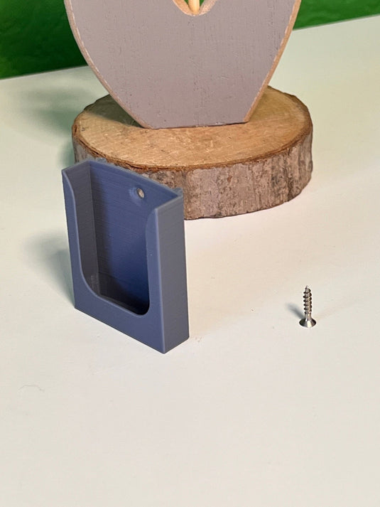 Apple TV Wandhalterung für Fernbedienung, für Apple TV ab 3. Generation und AppleTV 4K, inklusive Schraube - CacheWerk