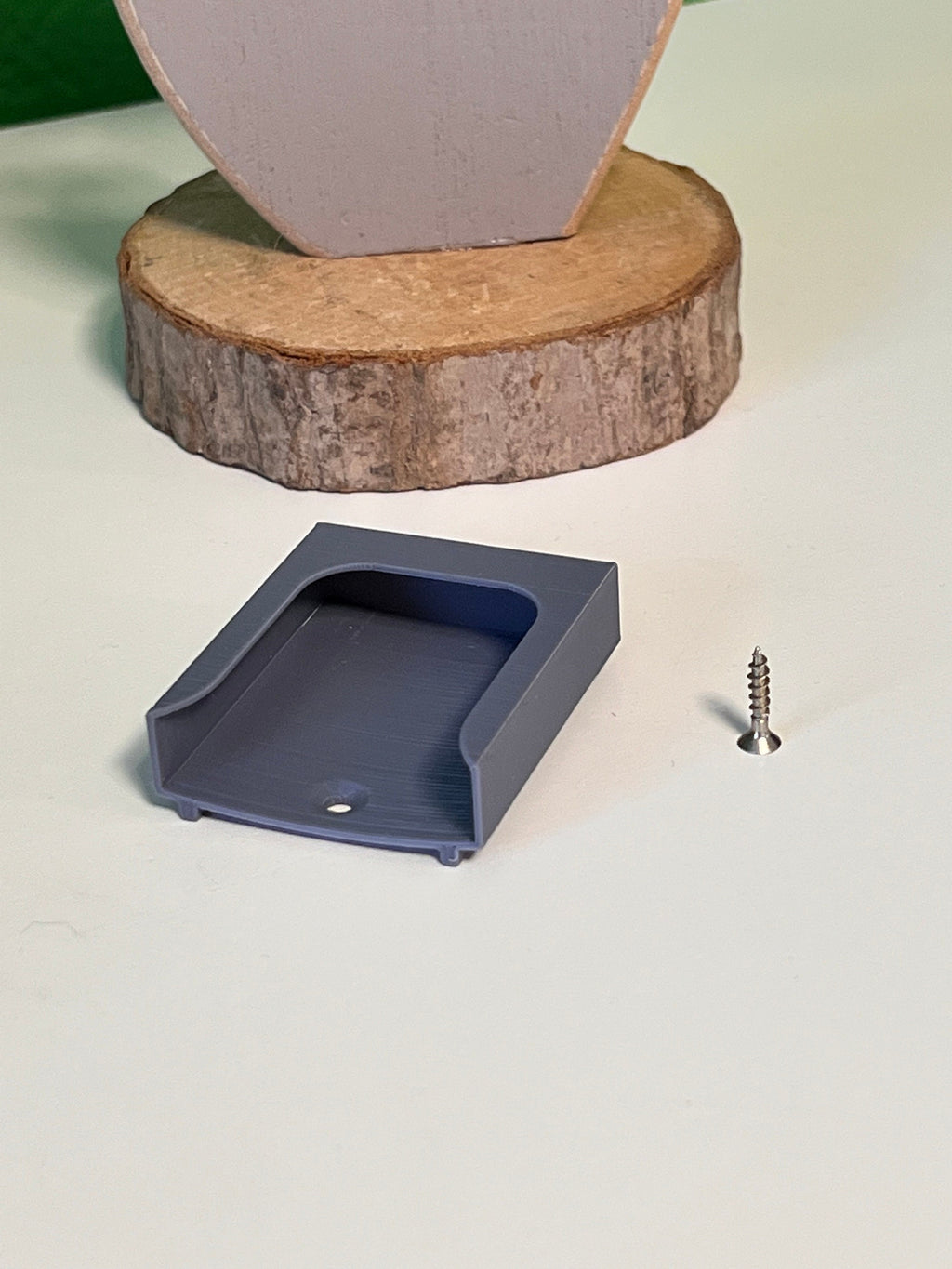 Apple TV Wandhalterung für Fernbedienung, passend für Apple TV ab 3. Generation und AppleTV 4K, inklusive Schraube