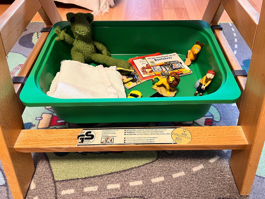 NEU: Adapter Ikea Trofast für Hauck Alpha und Beta Hochstühle, toller Ikea Hack, Auch passend für die + Varianten. Zubehör für den Hochstuhl