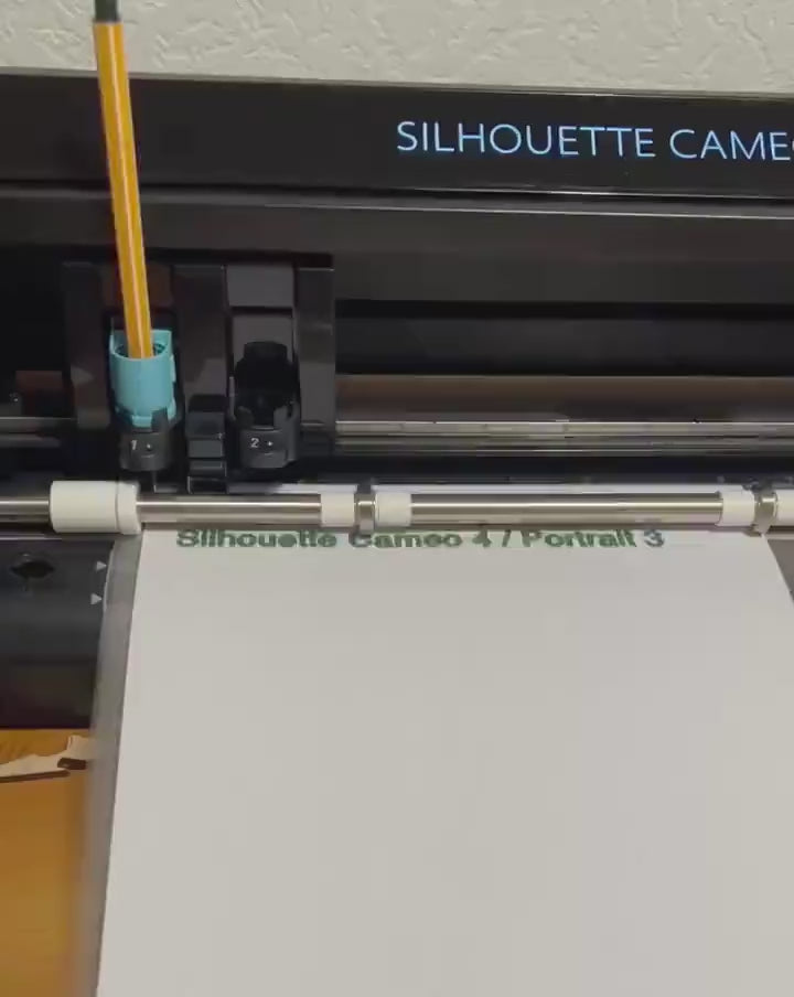 Laden und spielen Sie Video in Galerie -Viewer, 2 STABILO-Stiftadapter für Silhouette Cameo 4 &amp; Portrait 3
